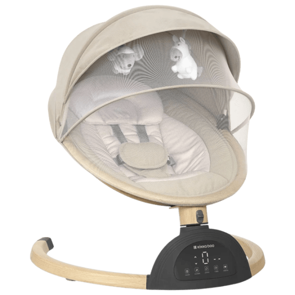 Leagăn pentru bebeluși Kikka Boo Ashlee 2025 (31005010091) 3.3 kg/ Beige photo 3