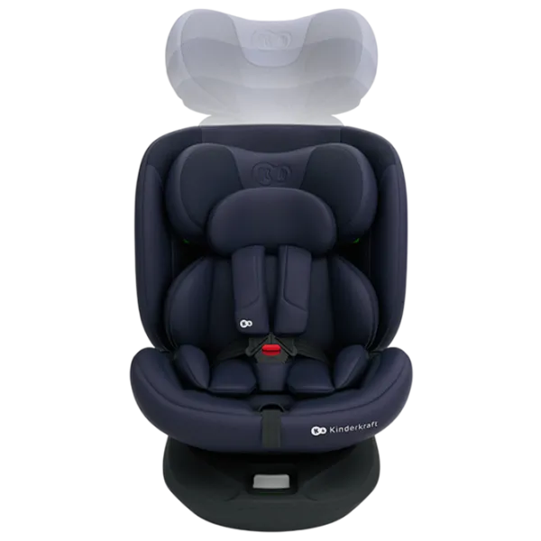 Scaun auto KinderKraft I-GROW 2 PLUS  0 luni - 12 ani / 36 kg / Blue photo 4