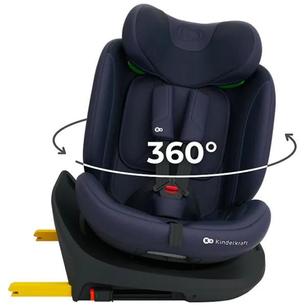 Scaun auto KinderKraft I-GROW 2 PLUS  0 luni - 12 ani / 36 kg / Blue photo 9