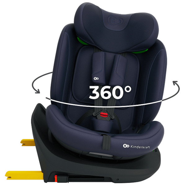 Scaun auto KinderKraft I-GROW 2 PLUS  0 luni - 12 ani / 36 kg / Blue photo 9