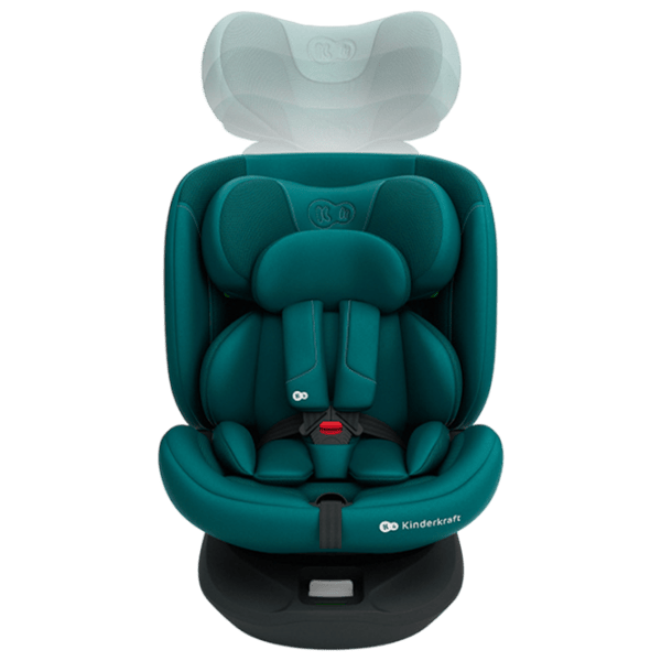 Scaun auto KinderKraft I-GROW 2 PLUS  0 luni - 12 ani / 36 kg / Green photo 6