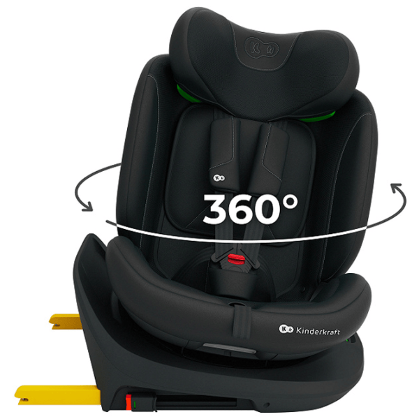 Scaun auto KinderKraft I-GROW 2 PLUS  0 luni - 12 ani / 36 kg / Black photo 3