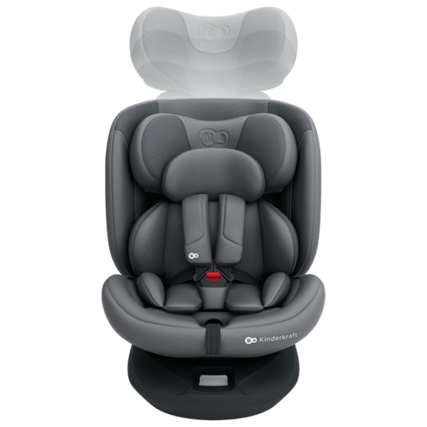 Детское автокресло KinderKraft I-GROW 2 PLUS  0 месяцев - 12 лет / 36 кг / Серый photo 9