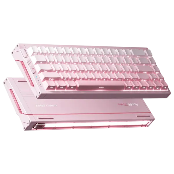 Tastatură Mchose Ace 68 Turbo Fără fir / Pink photo 2