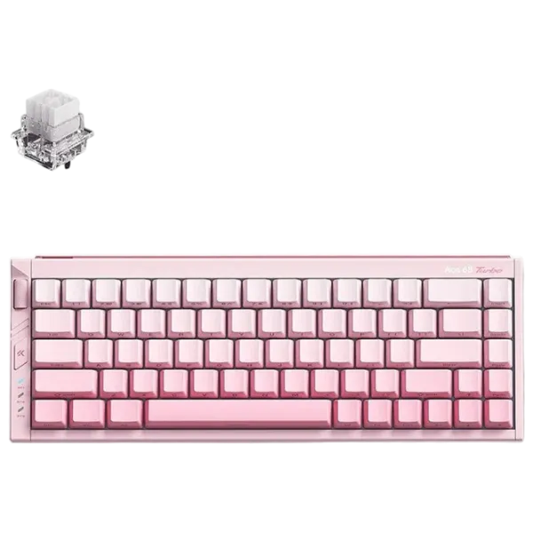 Tastatură Mchose Ace 68 Turbo Fără fir / Pink photo 3