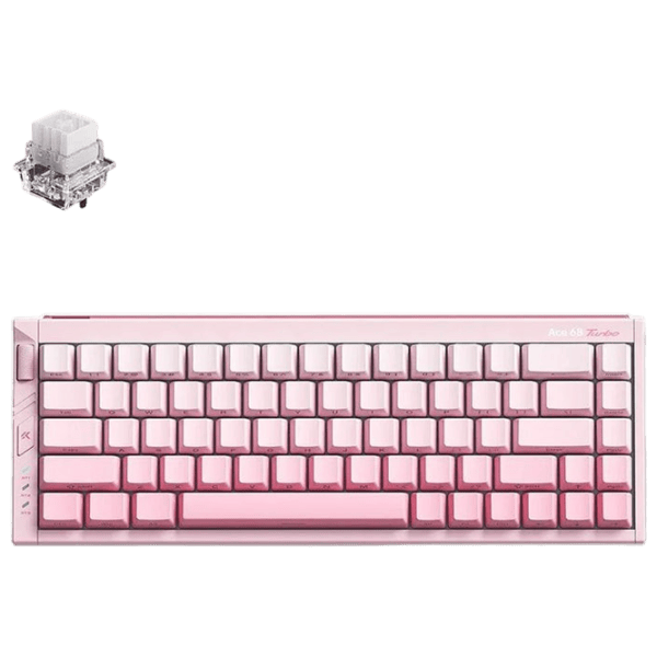 Tastatură Mchose Ace 68 Turbo Fără fir / Pink photo 3