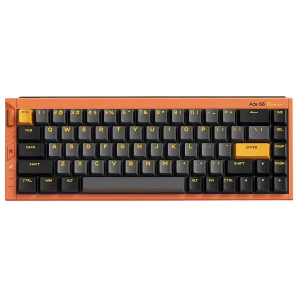 Tastatură Mchose Ace 68 Turbo Fără fir / Orange photo 1