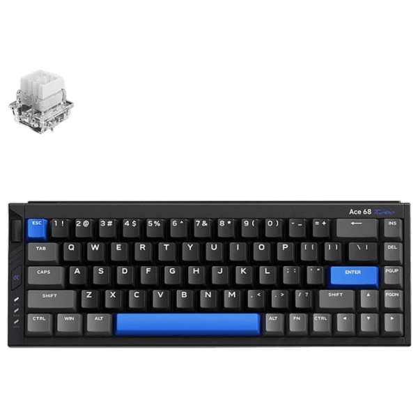 Tastatură Mchose Ace 68 Turbo Fără fir / Black photo 2