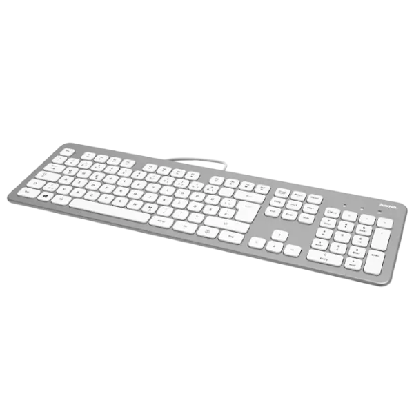 Tastatură Hama KC-700 Cu fir / Silver photo 2