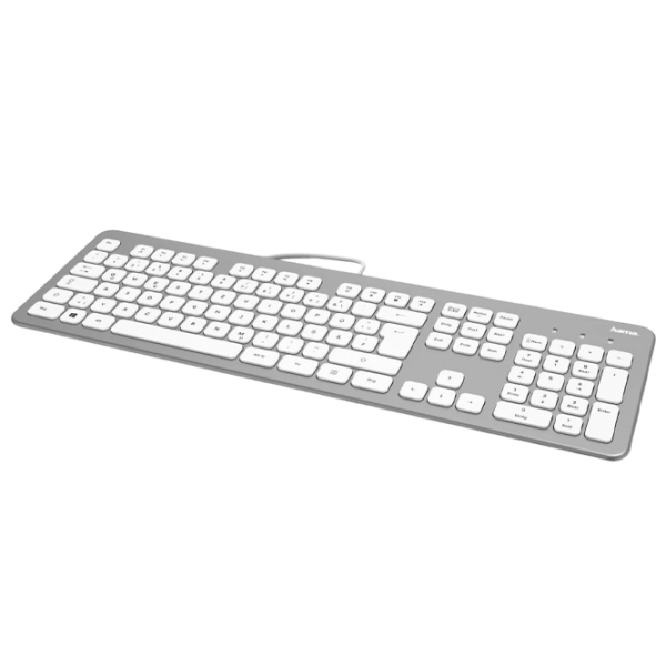 Tastatură Hama KC-700 Cu fir / Silver photo 2