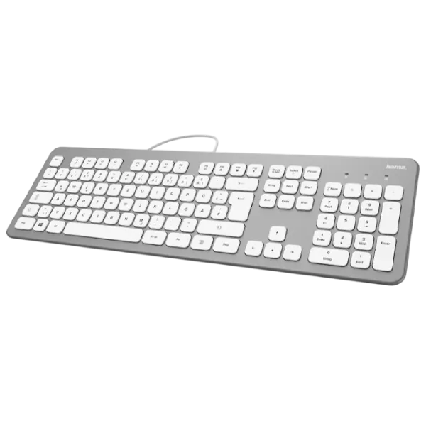 Tastatură Hama KC-700 Cu fir / Silver photo 4