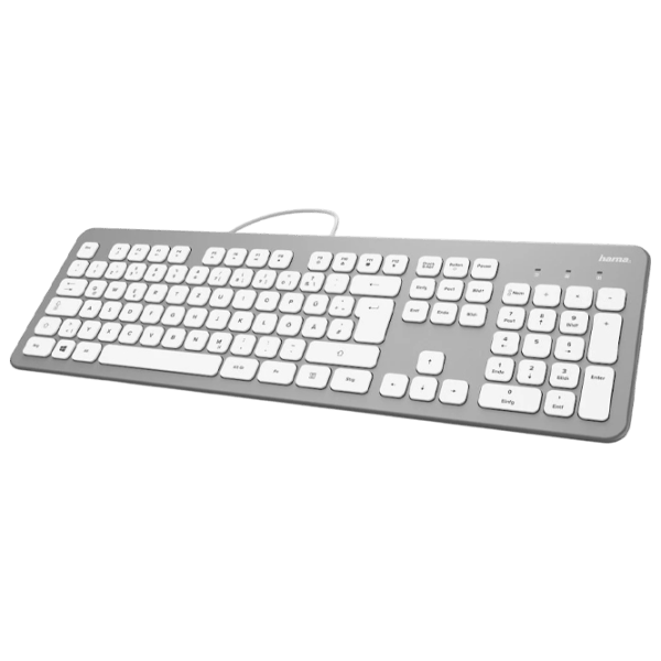 Tastatură Hama KC-700 Cu fir / Silver photo 4