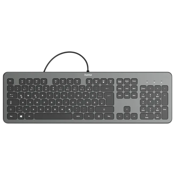 Tastatură Hama KC-700 Cu fir / Anthracite photo 1