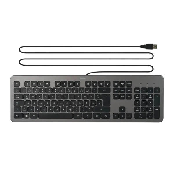 Tastatură Hama KC-700 Cu fir / Anthracite photo 3