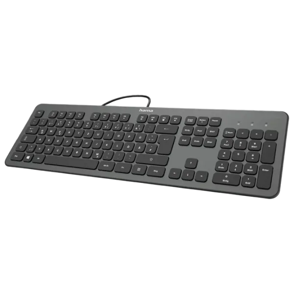 Tastatură Hama KC-700 Cu fir / Anthracite photo 5
