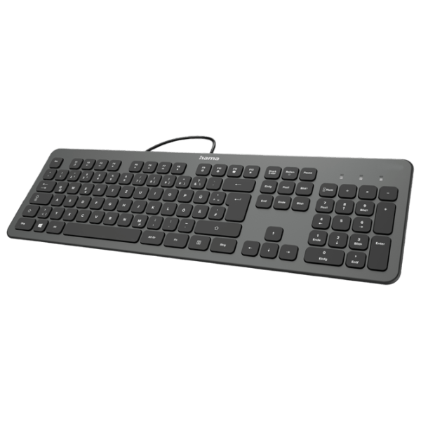 Tastatură Hama KC-700 Cu fir / Anthracite photo 5