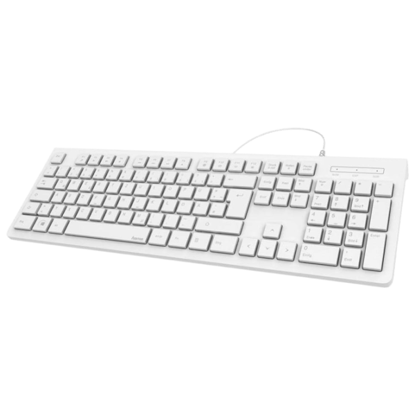 Tastatură Hama KC-200 Cu fir / White photo 4