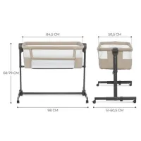 Детская кровать KinderKraft Neste Up 2 0 месяцев - / Бежевый photo 7