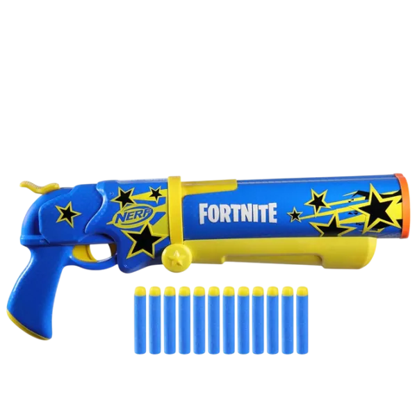 Бластер Nerf Fortnite Half Tone Hero F8947 8+ / Стрел / Синий photo 1