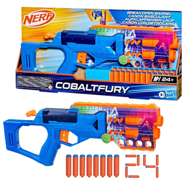 Бластер Nerf Cobaltfury N1 G2864 6+ / Стрел / Синий photo 2