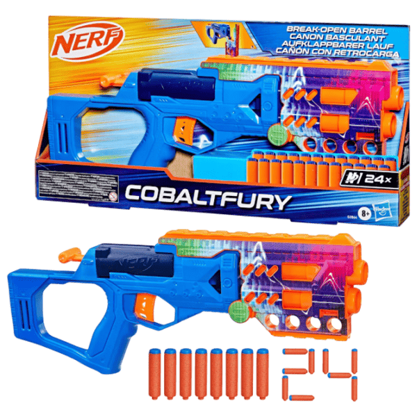 Бластер Nerf Cobaltfury N1 G2864 6+ / Стрел / Синий photo 2