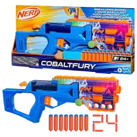 Blaster Nerf Cobaltfury N1 G2864 6+ / Săgeți / Blue photo 2