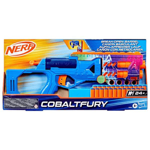 Бластер Nerf Cobaltfury N1 G2864 6+ / Стрел / Синий photo 3