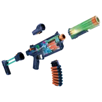 Blaster Nerf Cyberlight Ghost G1824 8+ / Săgeți / Blue photo 2
