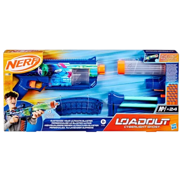 Бластер Nerf Cyberlight Ghost G1824 8+ / Стрел / Синий photo 3