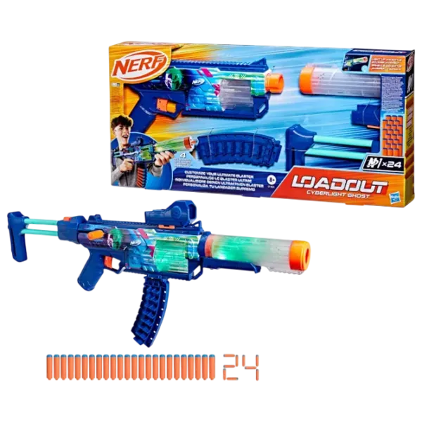 Бластер Nerf Cyberlight Ghost G1824 8+ / Стрел / Синий photo 5