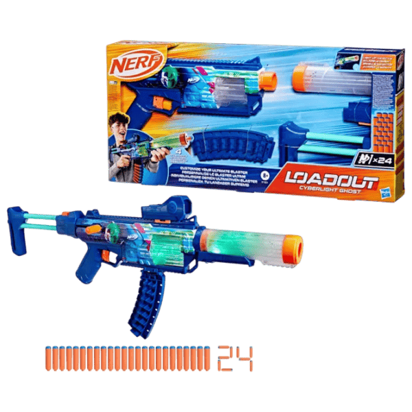 Бластер Nerf Cyberlight Ghost G1824 8+ / Стрел / Синий photo 5