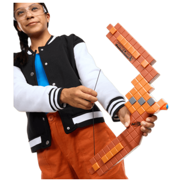 Лук Nerf Bow Minecraft G1120  3+ / Стрел / Коричневый photo 3