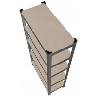 Etajeră GardenLine GWI0643 Gray / MDF photo 2