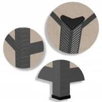 Etajeră GardenLine GWI0643 Gray / MDF photo 4