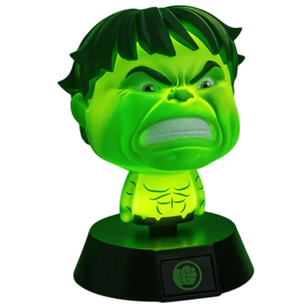 Светодиодная лампа Paladone Marvel Hulk Icon Зеленый photo 3