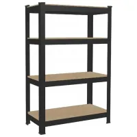Etajeră GardenLine GWI0582 Black / MDF