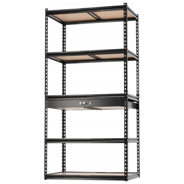 Etajeră GardenLine GWI2127 Black / MDF photo 1