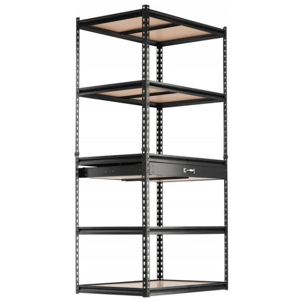 Etajeră GardenLine GWI2127 Black / MDF photo 2