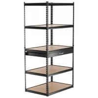 Etajeră GardenLine GWI2127 Black / MDF photo 3