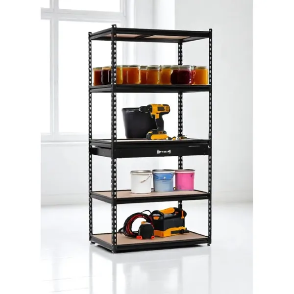 Etajeră GardenLine GWI2127 Black / MDF photo 6