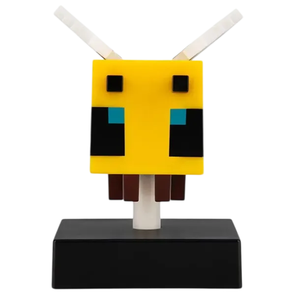 Светодиодная лампа Paladone Minecraft Bee Icon Желтый photo 1