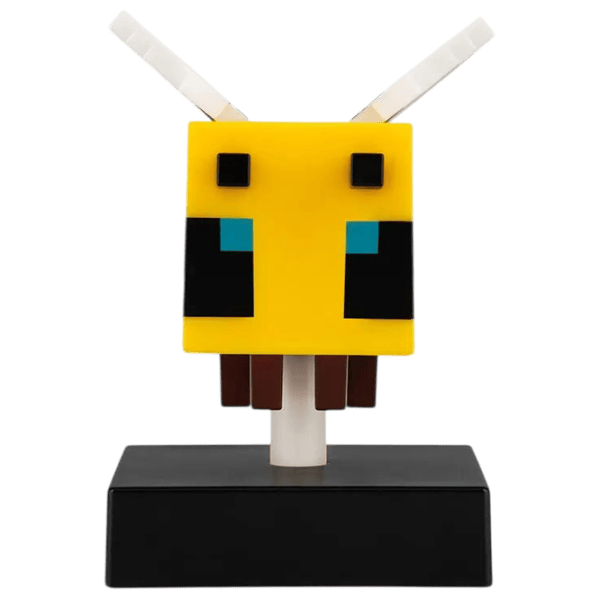 Светодиодная лампа Paladone Minecraft Bee Icon Желтый photo 1