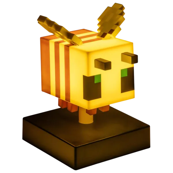 Светодиодная лампа Paladone Minecraft Bee Icon Желтый photo 3