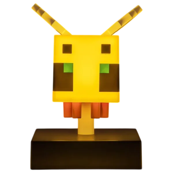 Светодиодная лампа Paladone Minecraft Bee Icon Желтый photo 5