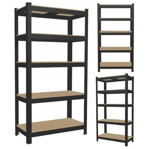 Etajeră GardenLine GWI7361 Black / MDF photo 3