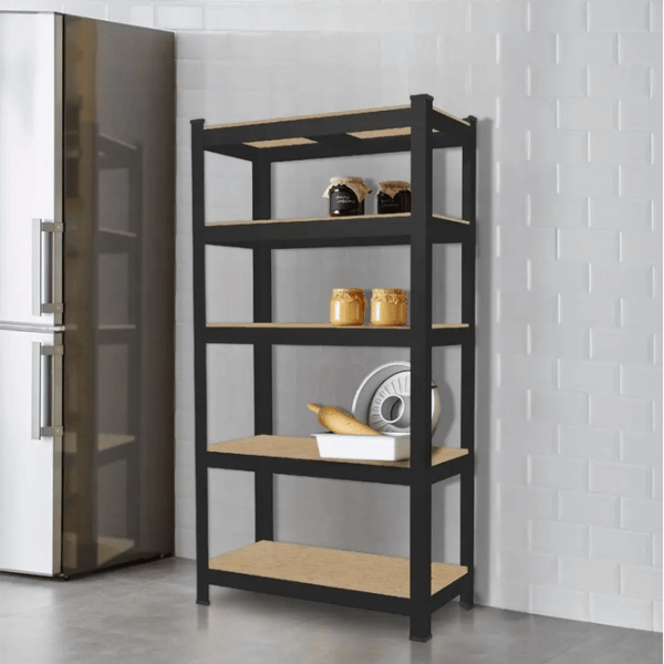 Etajeră GardenLine GWI7361 Black / MDF photo 5