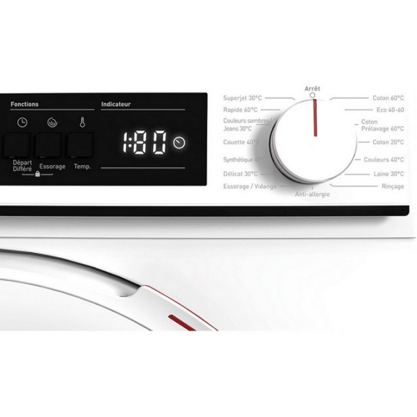 Mașină de spălat SHARP ES-NFA014DWNA-EE 10 kg / 1400 rpm / White photo 3