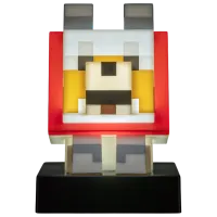Светодиодная лампа Paladone Minecraft Wolf Icon Серый photo 2