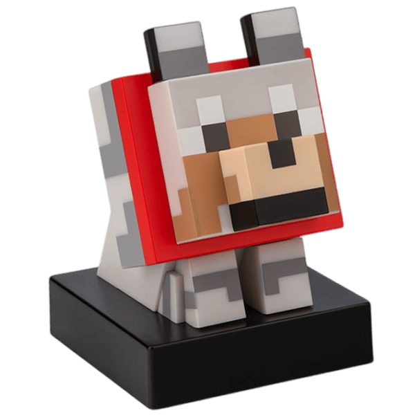 Lampă LED Paladone Minecraft Wolf Icon Gray photo 5