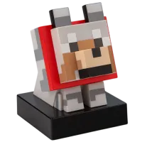 Светодиодная лампа Paladone Minecraft Wolf Icon Серый photo 5